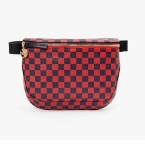 Clare V. Checker Chantal Fanny Pack NWT
